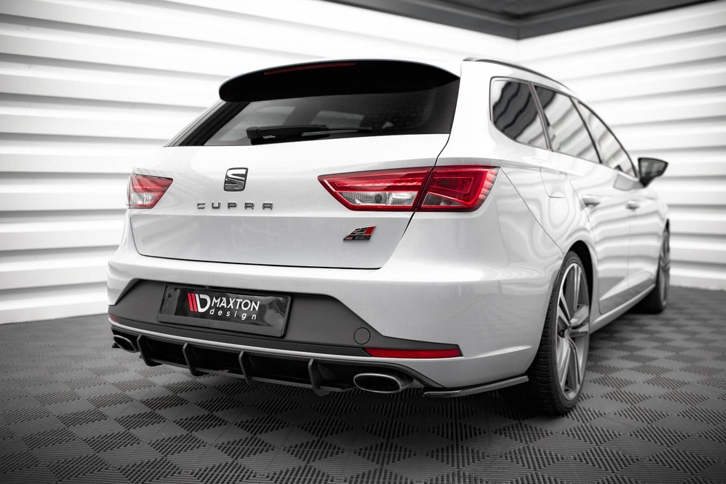 Rear Side Splitters V.1 Seat Leon Cupra Sportstourer Mk3