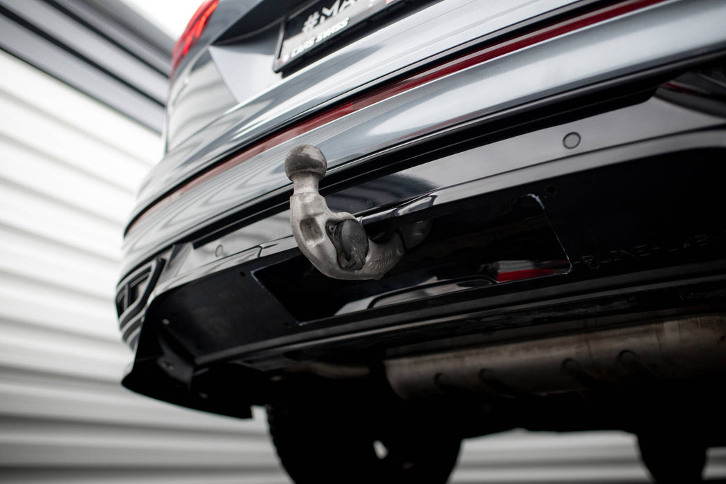 Central Rear Splitter (with vertical bars) Volkswagen Tiguan Allspace R-Line Mk2 Facelift