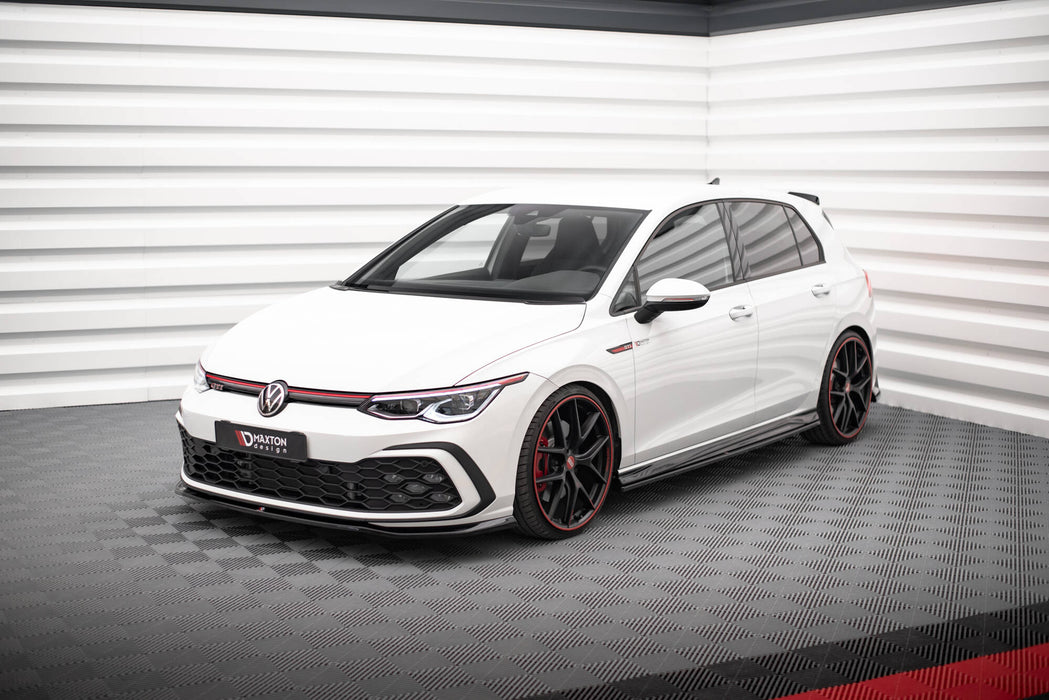 Front Splitter V.7 Volkswagen Golf GTI / GTE / R-Line Mk8