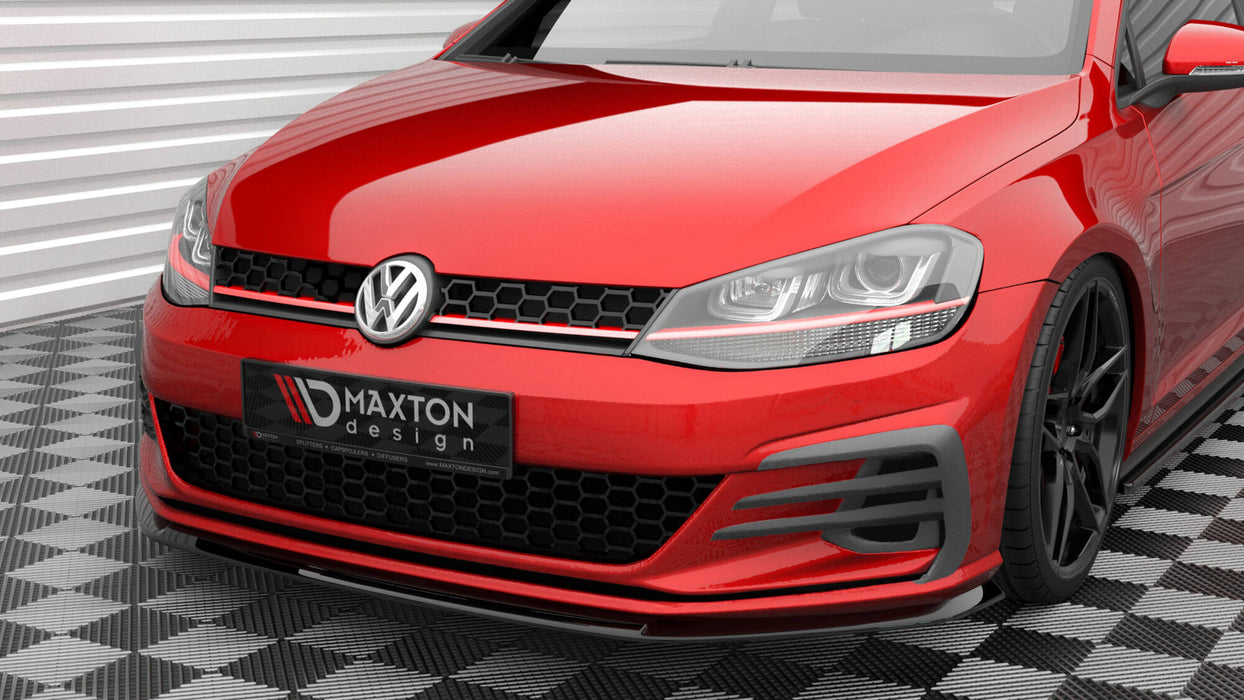 Front Splitter V.3 Volkswagen Golf GTI Mk7 Facelift