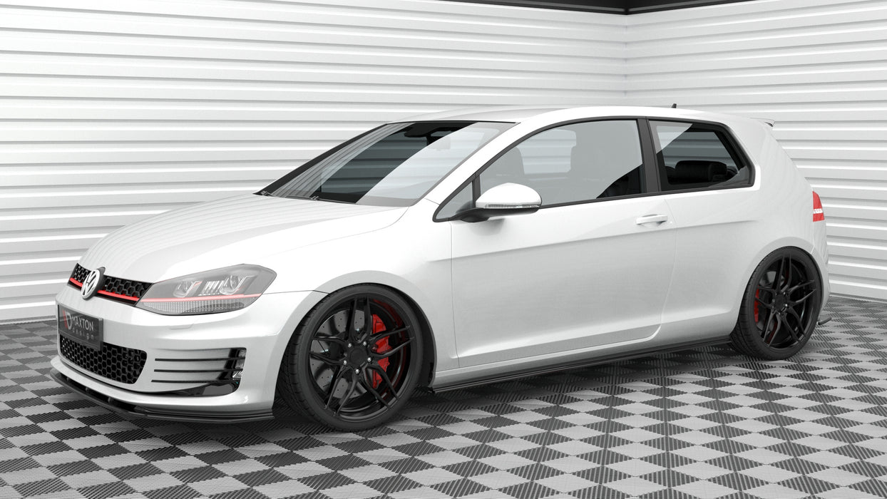 Front Splitter V.3 Volkswagen Golf GTI Mk7