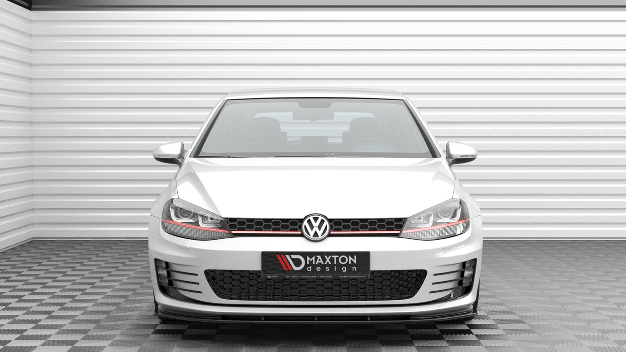 Front Splitter V.3 Volkswagen Golf GTI Mk7