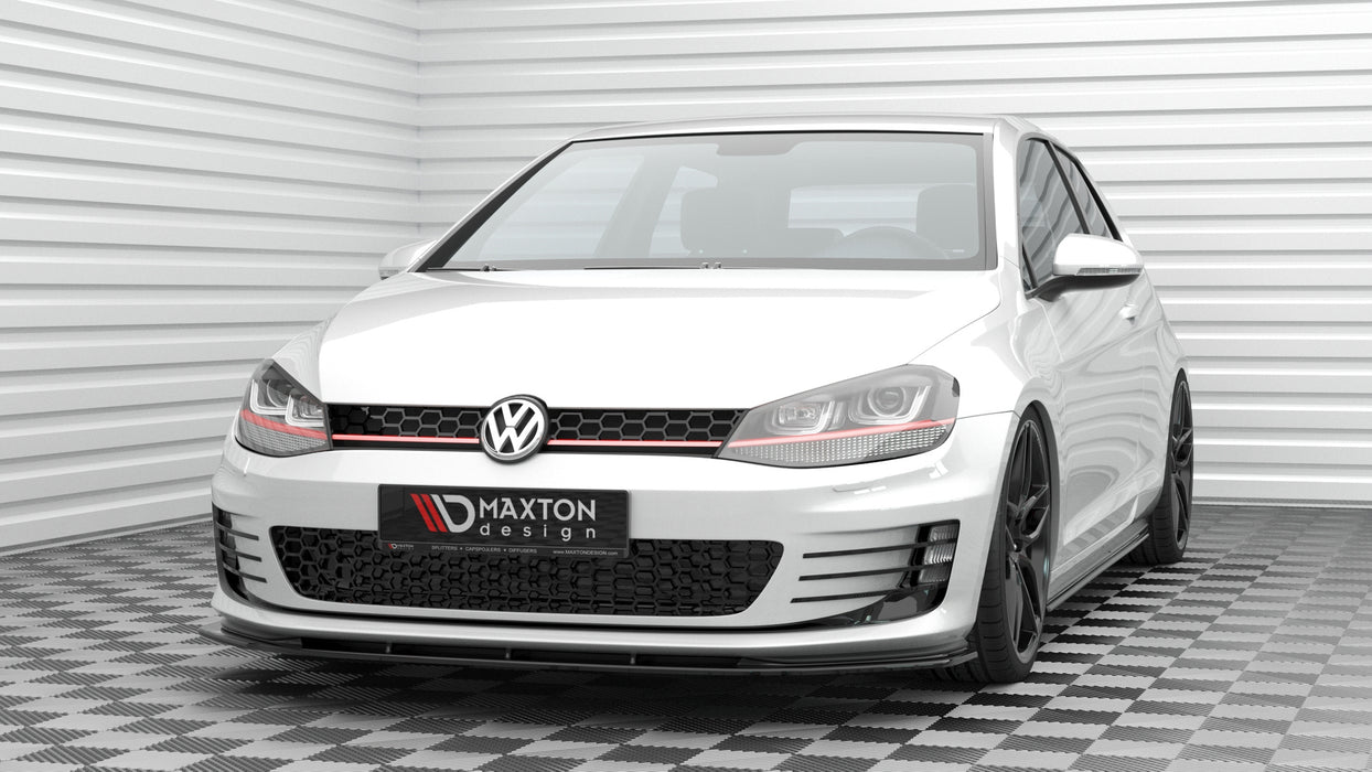 Front Splitter V.3 Volkswagen Golf GTI Mk7