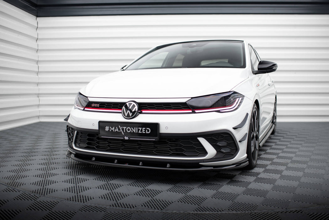 Front Splitter V.1 Volkswagen Polo GTI Mk6 Facelift