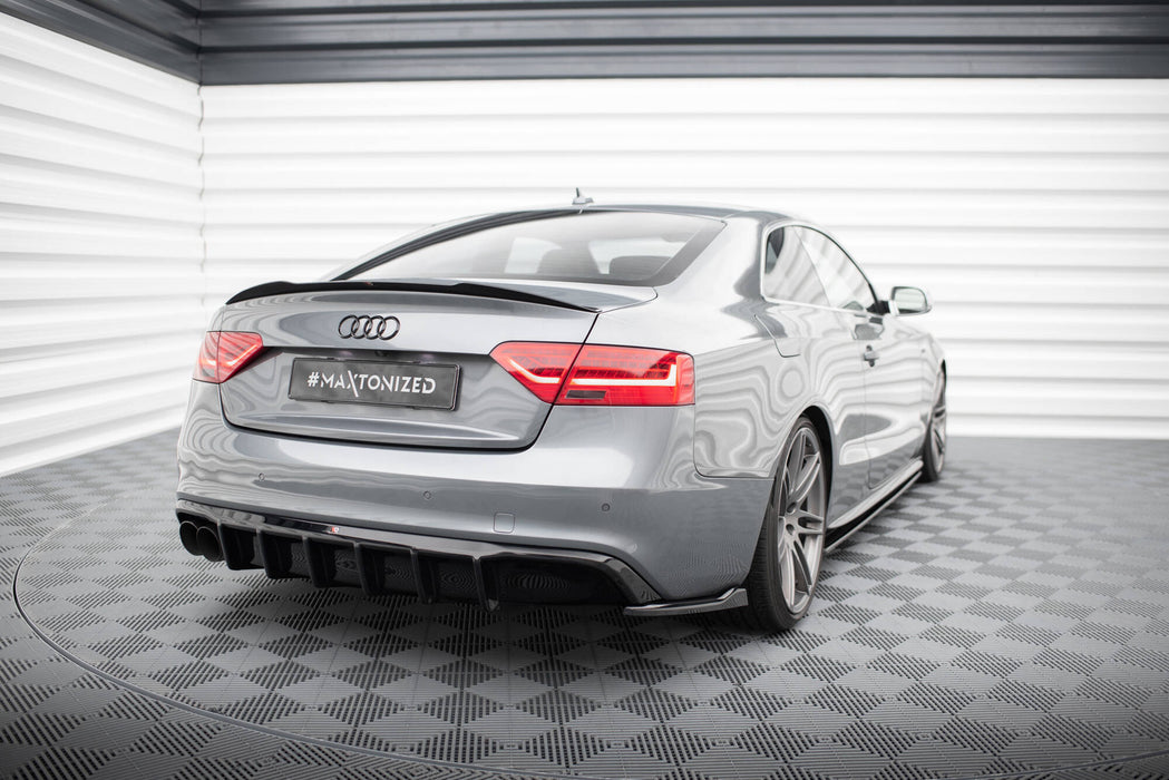 Rear Valance Audi A5 S-Line Coupe / Sportback 8T Facelift (Single side dual exhaust version)