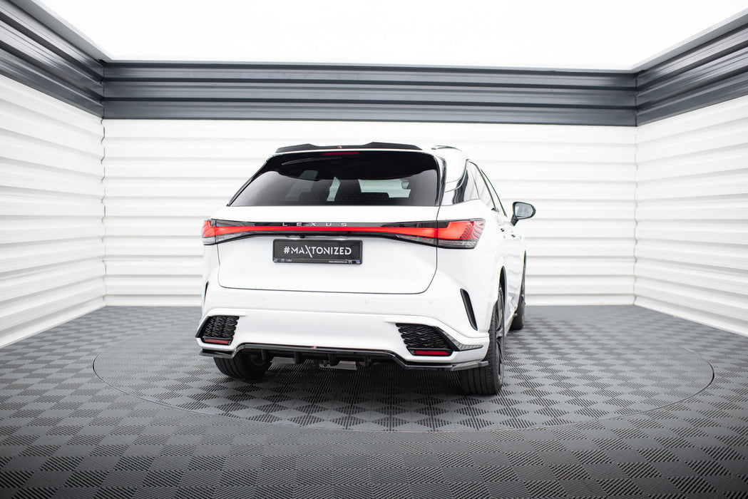 Central Rear Splitter (with vertical bars) Lexus RX F-Sport Mk5