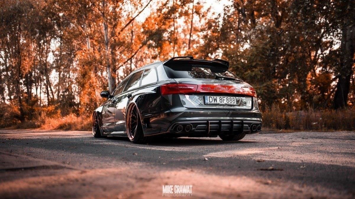 Wide Body Audi S6 C7 Avant + Set Of Splitters