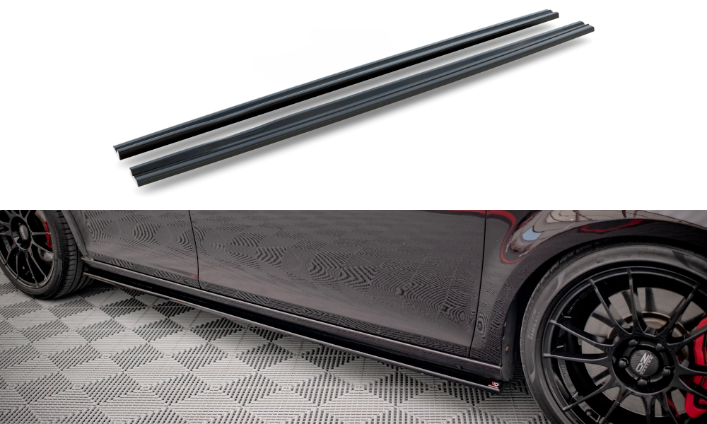 SIDE SKIRTS DIFFUSERS SEAT LEON MK2 CUPRA / FR