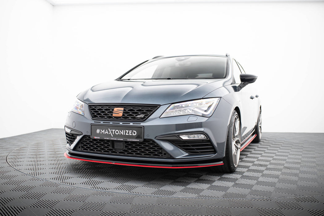 Front Splitter V.3 Seat Leon Cupra / FR Mk3 FL