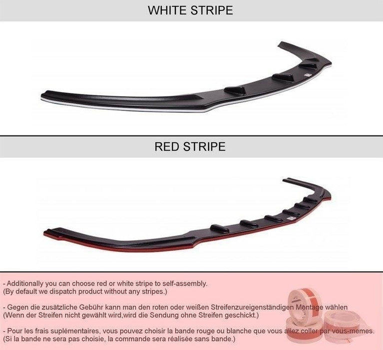 FRONT SPLITTER AUDI A3 8P (PREFACE MODEL) 2003-2005