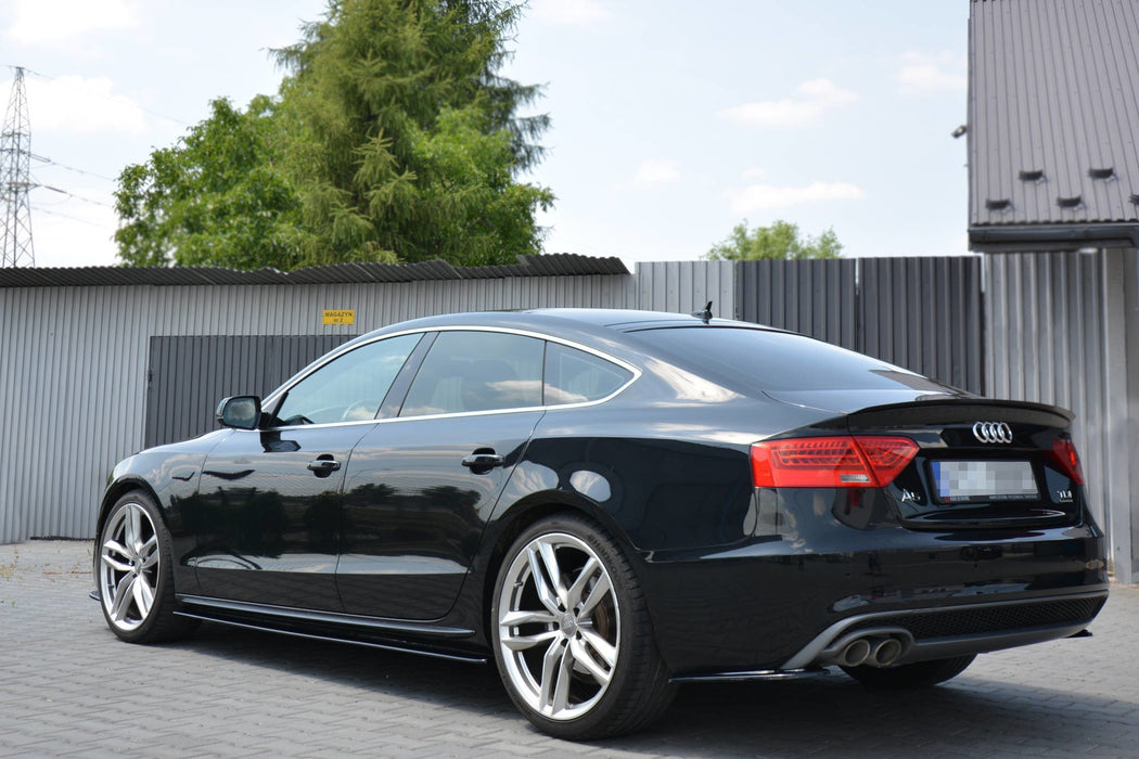 SPOILER EXTENSION AUDI A5 SPORTBACK S-LINE MK1. FACELIFT (8T)