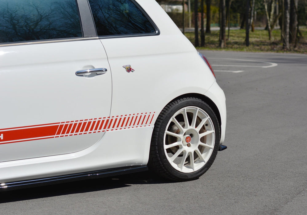 REAR SIDE SPLITTERS FIAT 500 ABARTH MK1