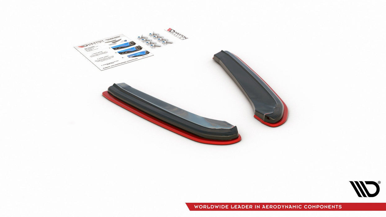 Rear Side Splitters V.4 Seat Leon Cupra Mk3 FL Sportstourer