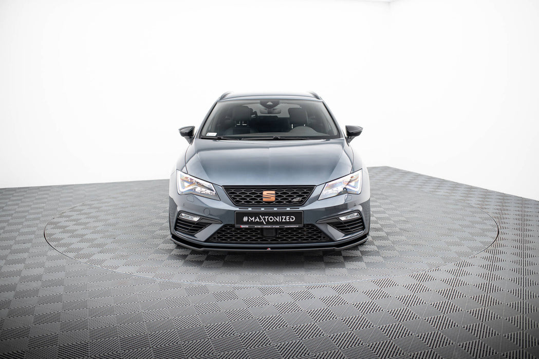 Front Splitter V.2 Seat Leon Cupra / FR Mk3 FL