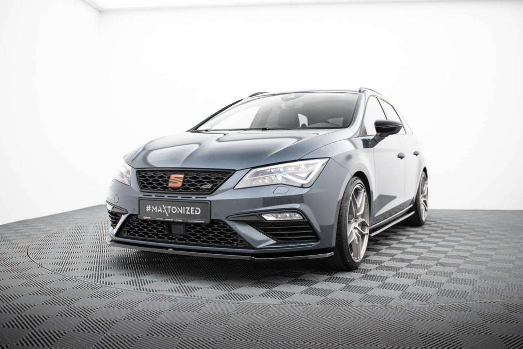 Front Splitter V.2 Seat Leon Cupra / FR Mk3 FL