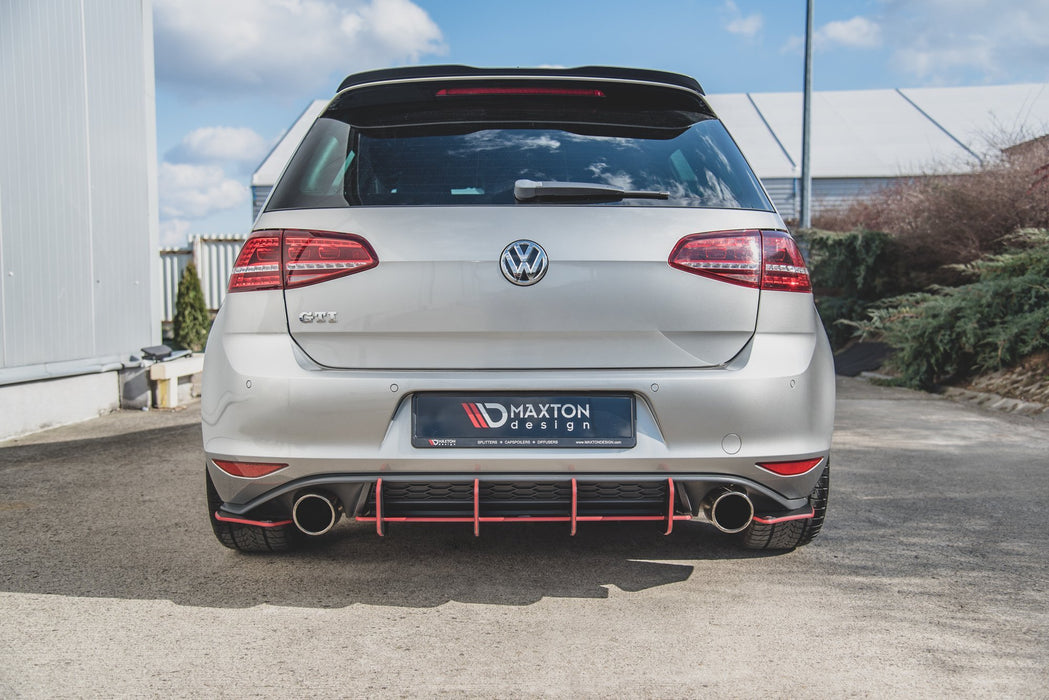 Racing Durability Rear Diffuser V.2 VW Golf 7 GTI