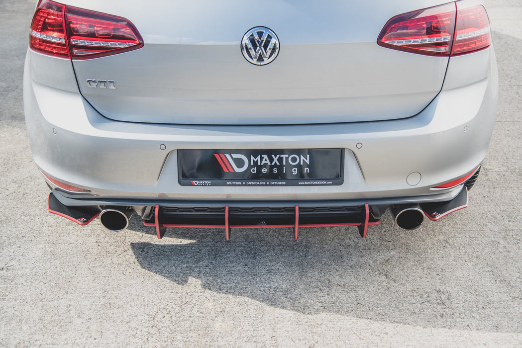 Racing Durability Rear Diffuser V.2 VW Golf 7 GTI