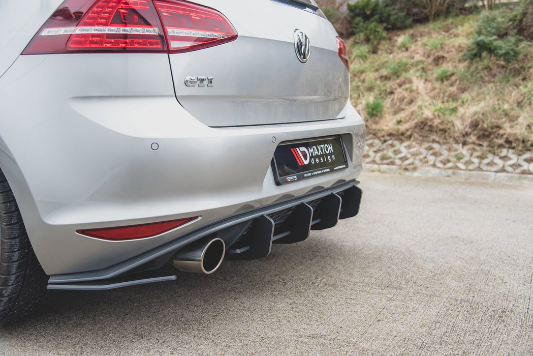 Racing Durability Rear Side Splitters V.2 VW Golf 7 GTI