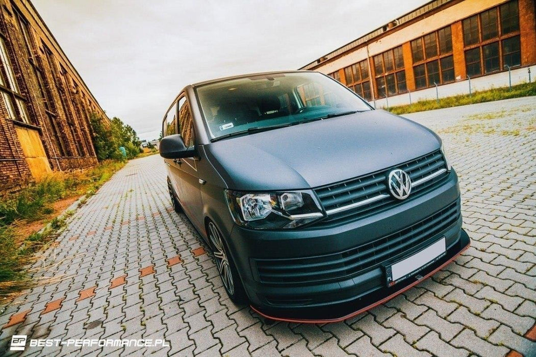 VOLKSWAGEN T6 FRONT SPLITTER v.1