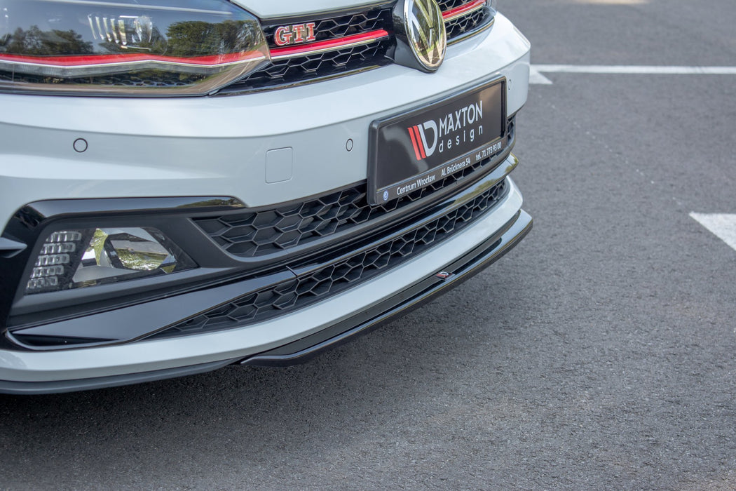 Front Splitter V.4 VW Polo GTI Mk6