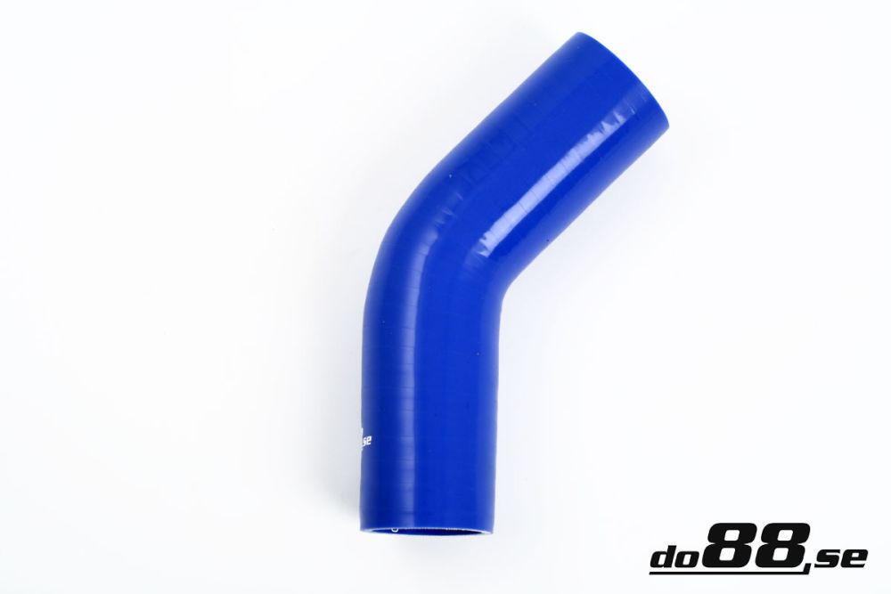 Silicone Hose Blue 45 degree 2,375'' (60mm)