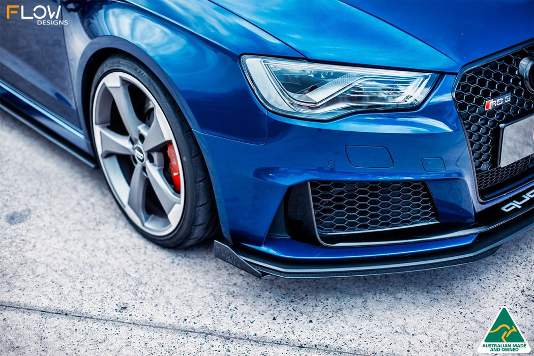 RS3 8V Sportback (PFL) Front Lip Splitter V3