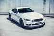 White Mustang S550 FM Front Lip/Side Splitters & Rear Diffuser