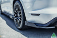 White Ford Mustang S550 FM Rear Spats/Pods Winglets