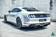 White Ford Mustang S550 FM Rear Diffuser