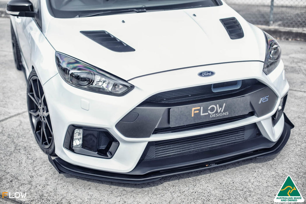 MK3 Focus RS Front Lip Splitter (3 Piece) & Bumper Reinforcement Bracket