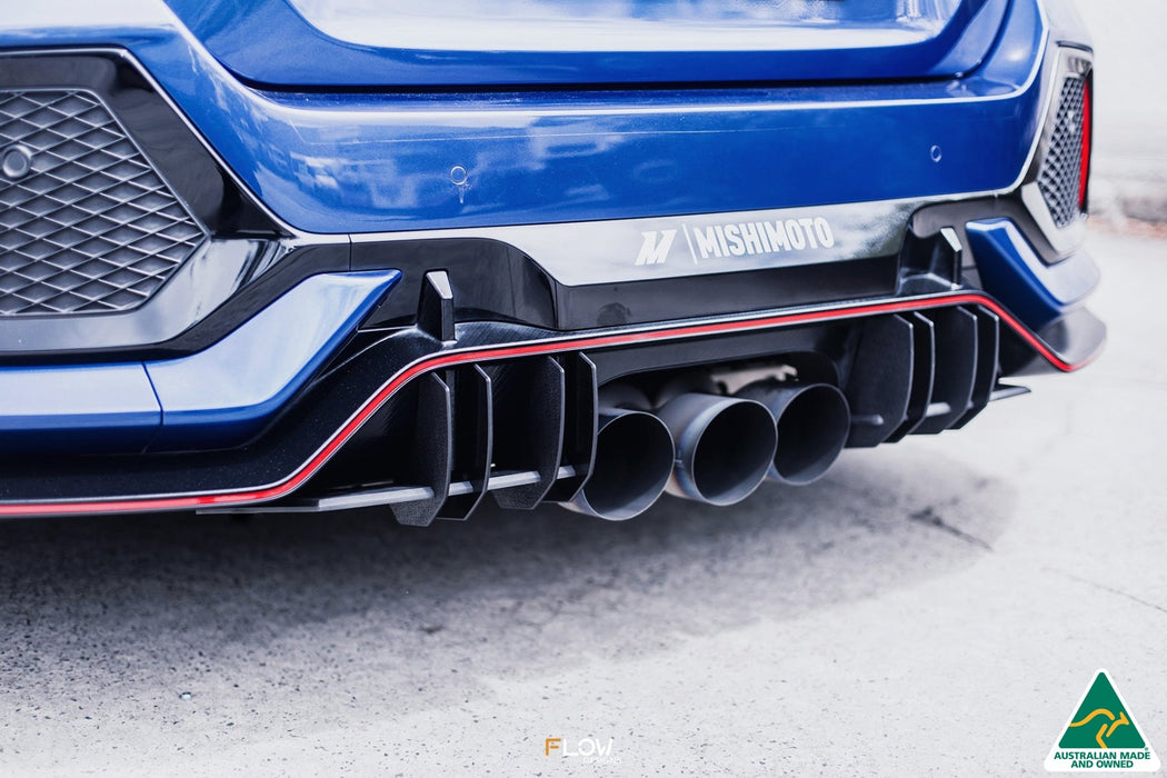 FK8 Civic Type R Flow-Lock Rear Diffuser