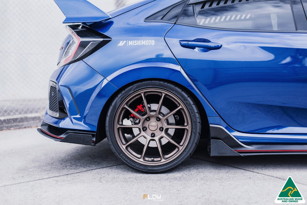 FK8 Civic Type R Rear Spat Winglets (Pair)