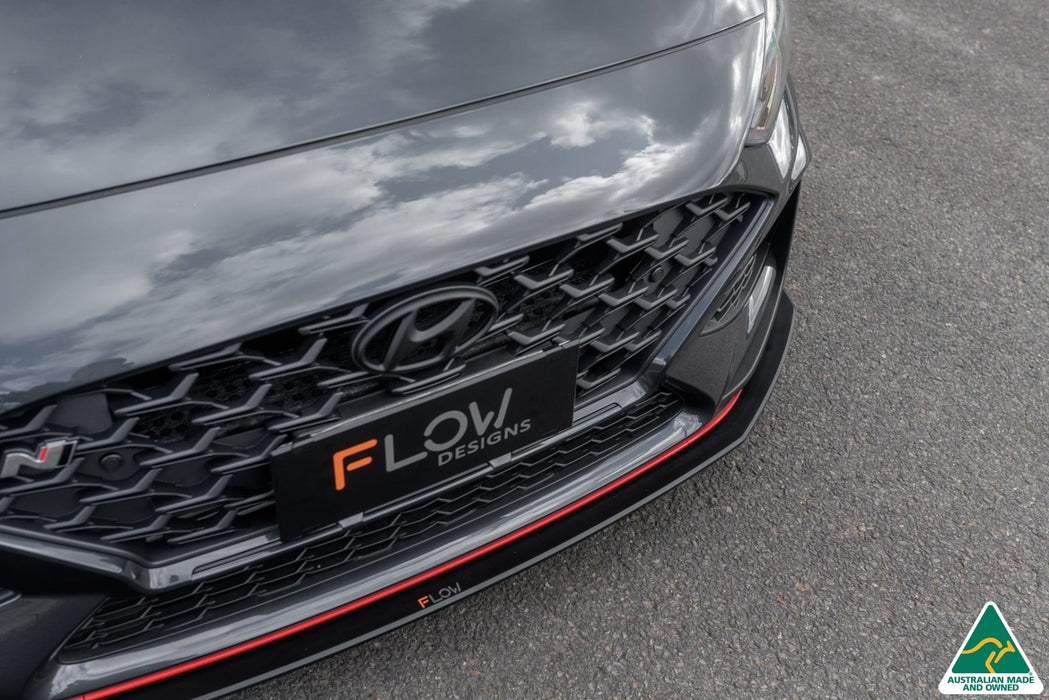 i30N Fastback PD FL 2022+ Front Lip Splitter & Reinforcement Brackets