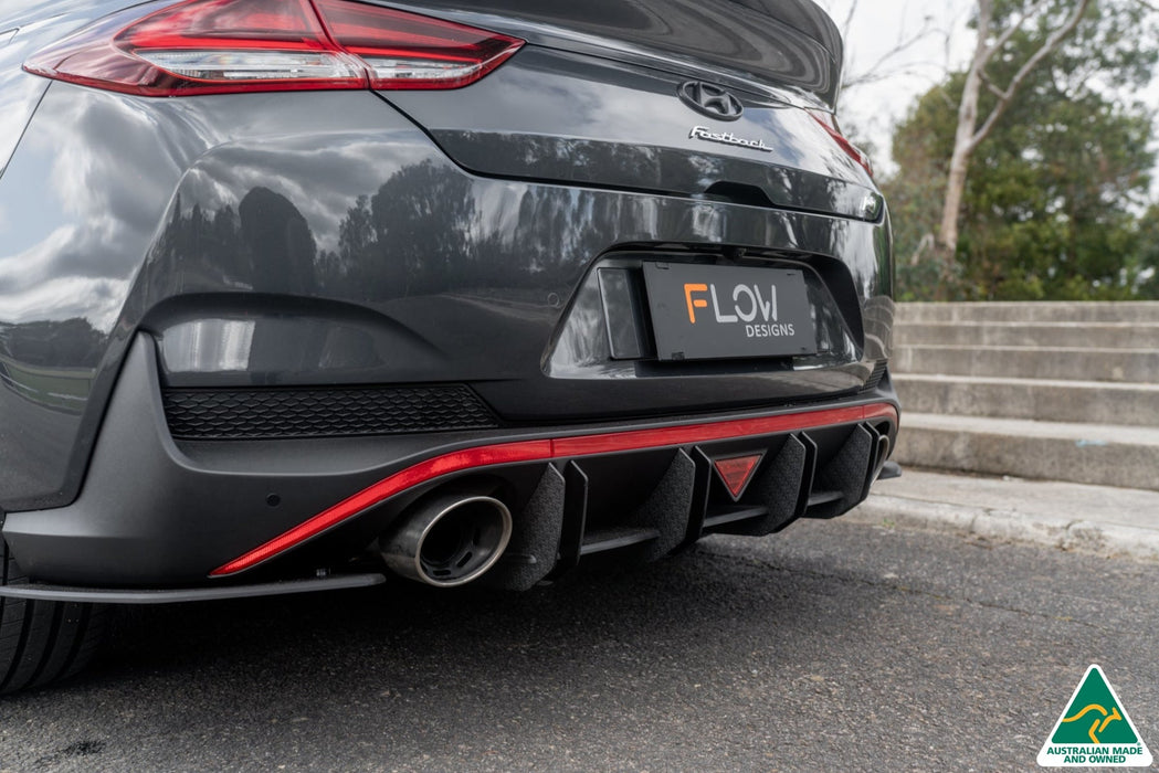 i30N Fastback PD FL 2022+ Flow-Lock Rear Diffuser