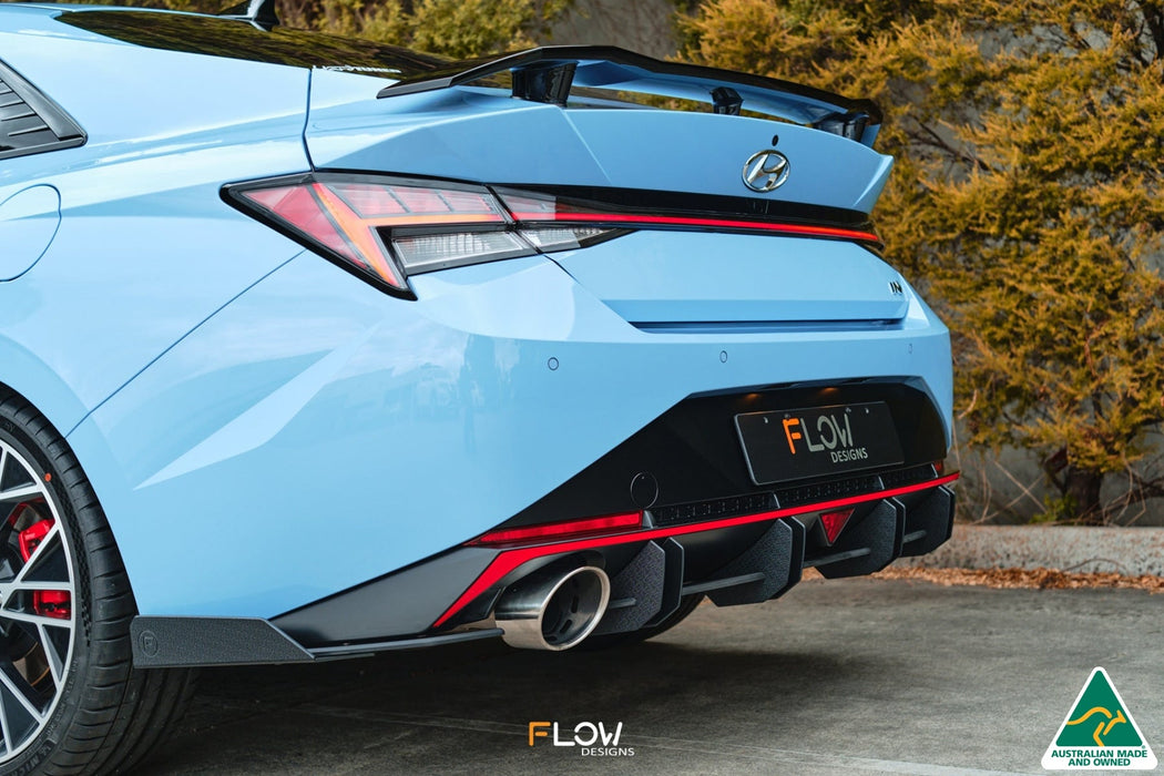 CN7 Elantra N Sedan 2021 Flow-Lock Rear Diffuser