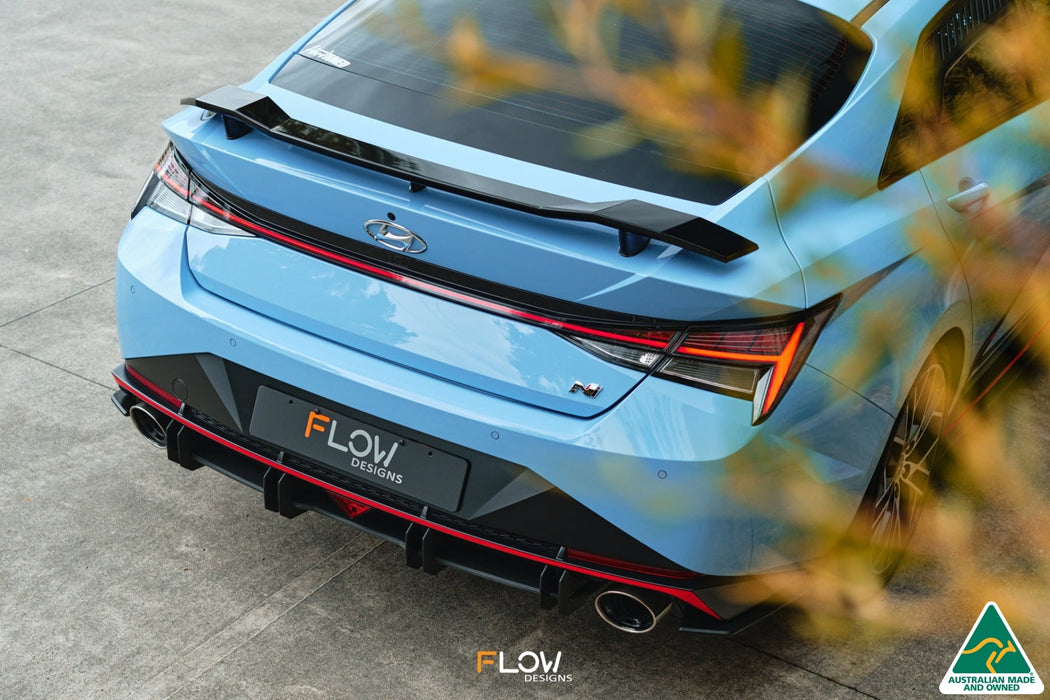 CN7 Elantra N Sedan 2021 Flow-Lock Rear Diffuser