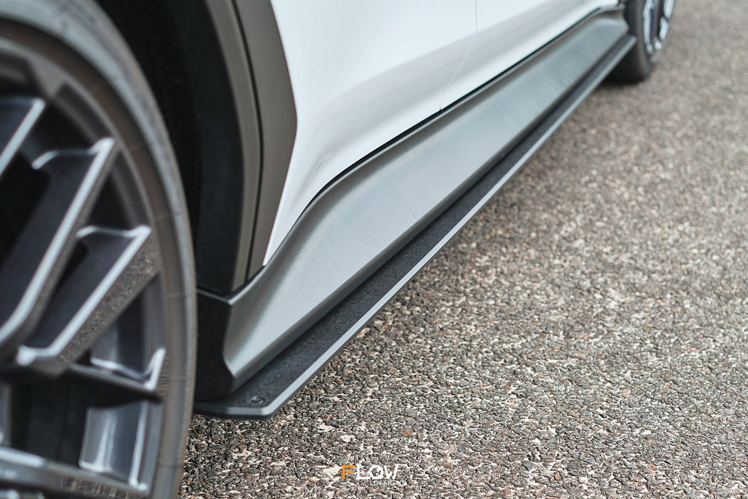 VB WRX Side Skirt Splitters (TEXTURED: Pair)