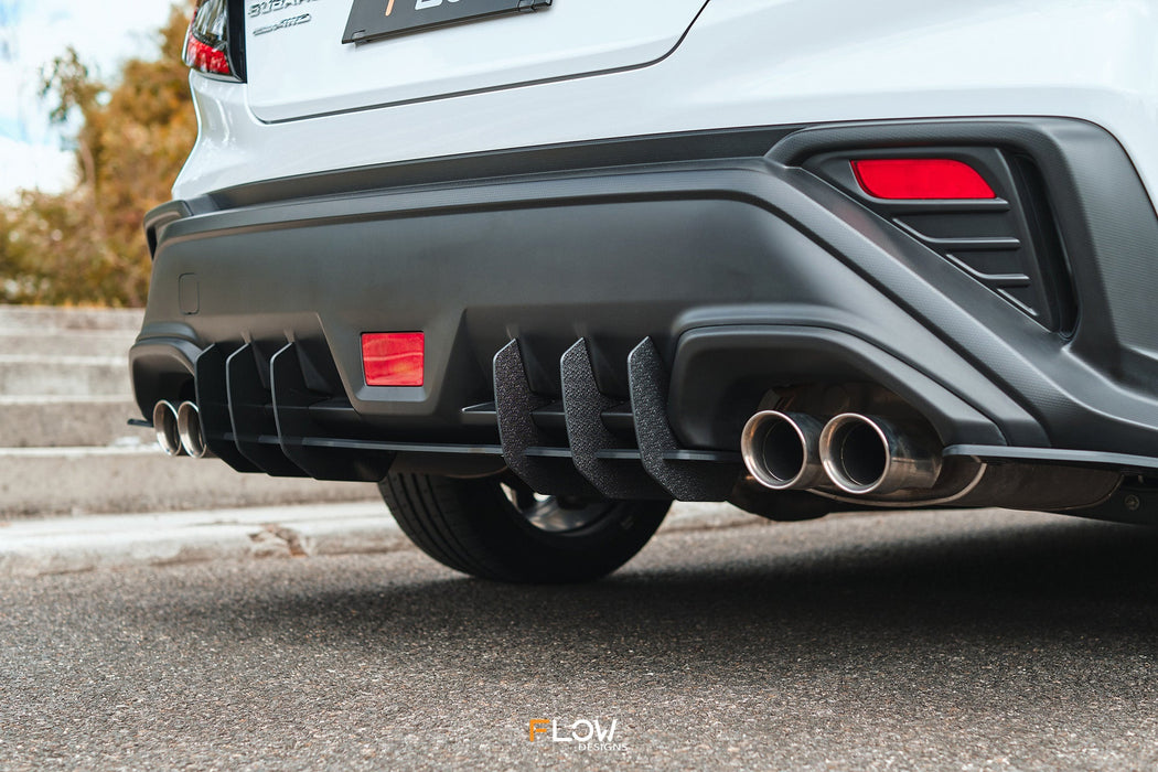 VB WRX Flow-Lock Rear Diffuser (TEXTURED)