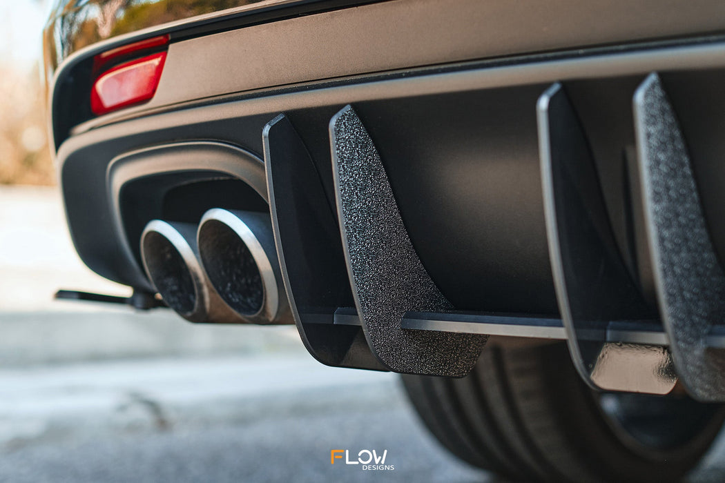 Falcon FGX Flow-Lock Rear Diffuser (TEXTURED)