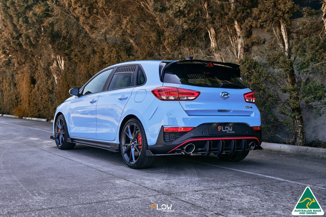 i30N Hatch PD FL 2021 Flow-Lock Rear Diffuser