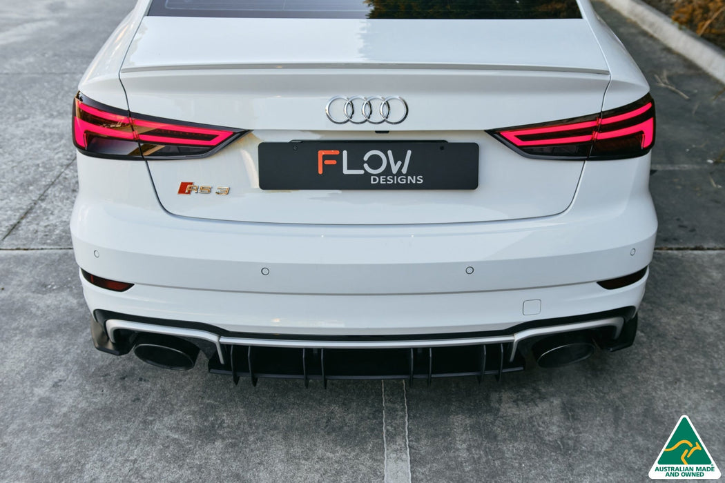 RS3 8V Sedan FL Flow-Lock Rear Diffuser