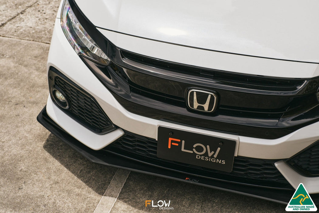 FK4/FK7 Civic RS Hatch PFL Front Lip Splitter