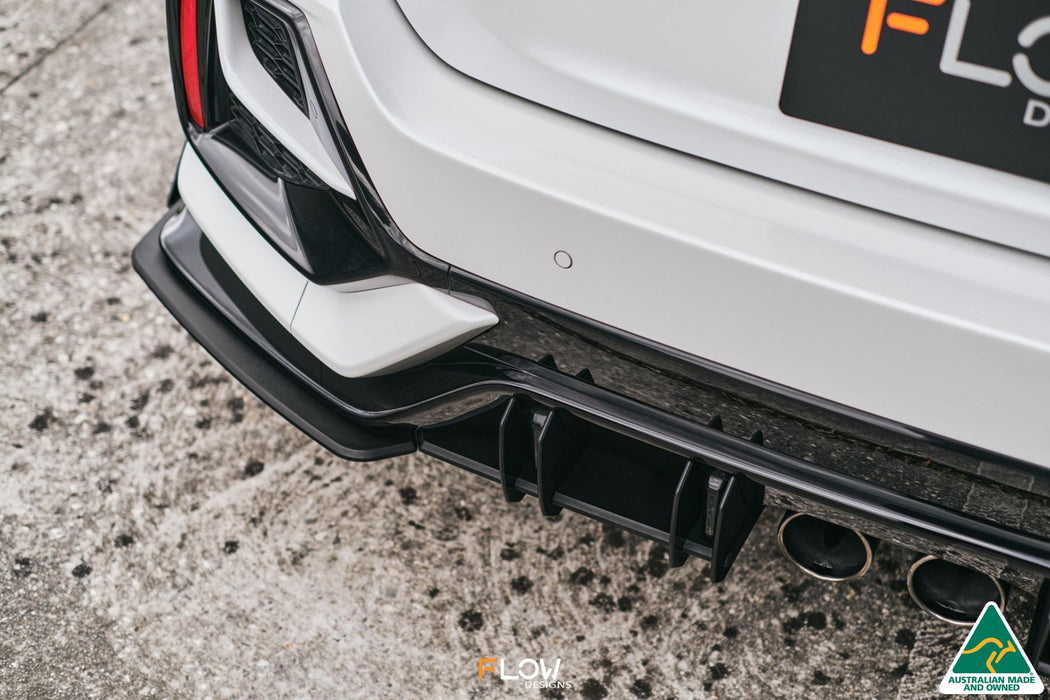 FK4/FK7 Civic RS Hatch FL Flow-Lock Rear Diffuser