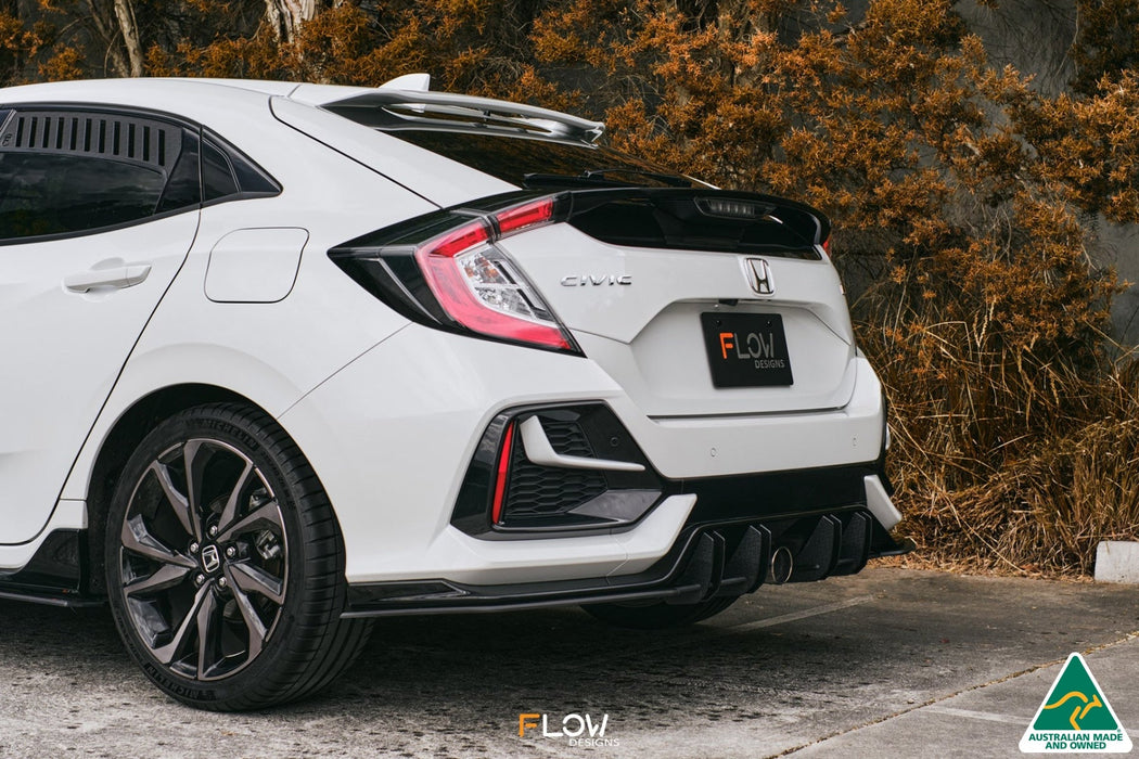 FK4/FK7 Civic RS Hatch FL Flow-Lock Rear Diffuser