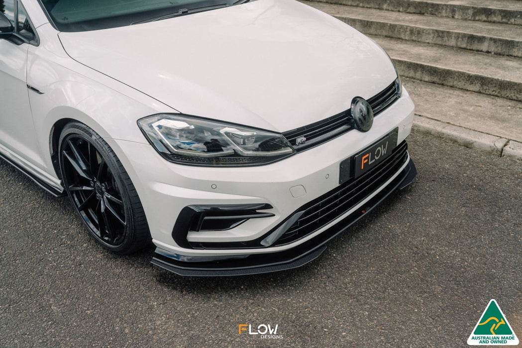 MK7.5 Golf R Wagon Front Lip Splitter Extensions (Pair)