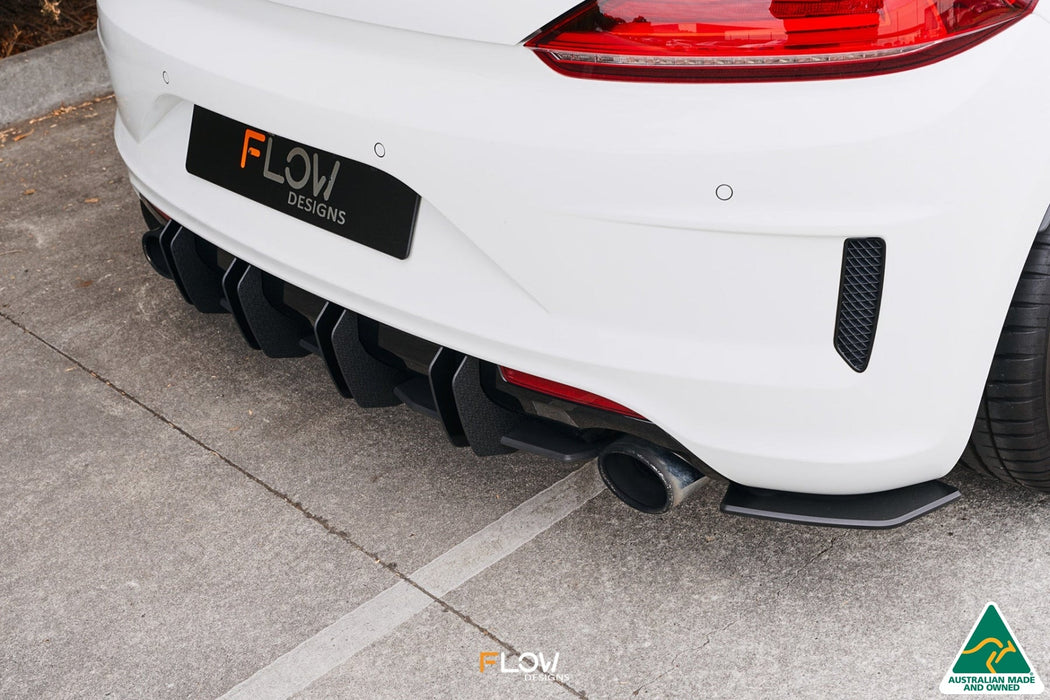 Scirocco R FL V3 Rear Spats (Pair)