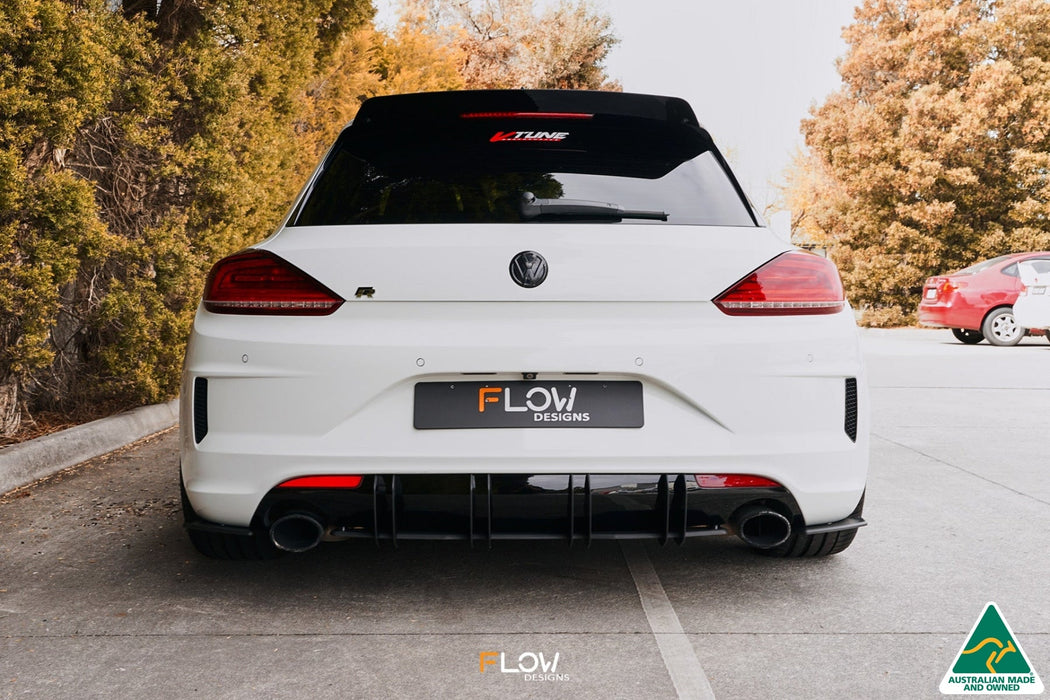 Scirocco R FL V3 Rear Spoiler Extension