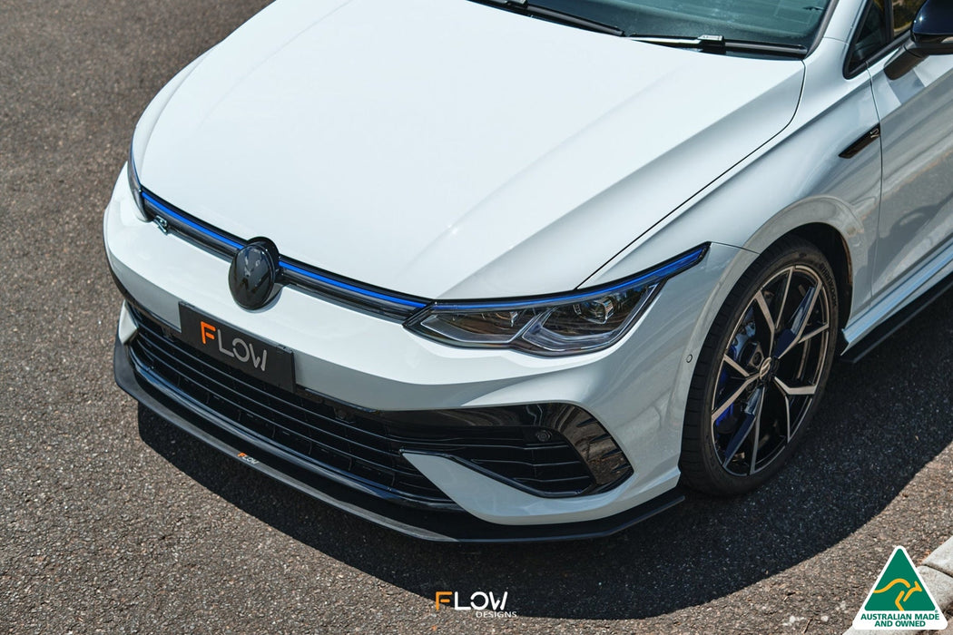 MK8 Golf R Chassis Mounted Front Lip Splitter