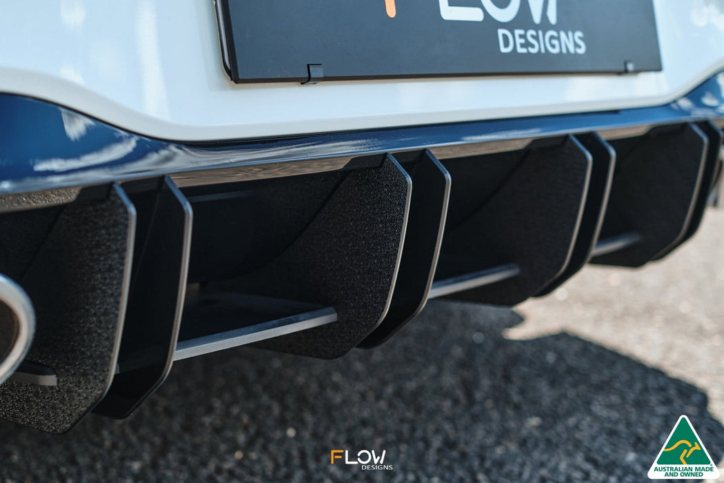 MK8 Golf R Flow-Lock Rear Diffuser