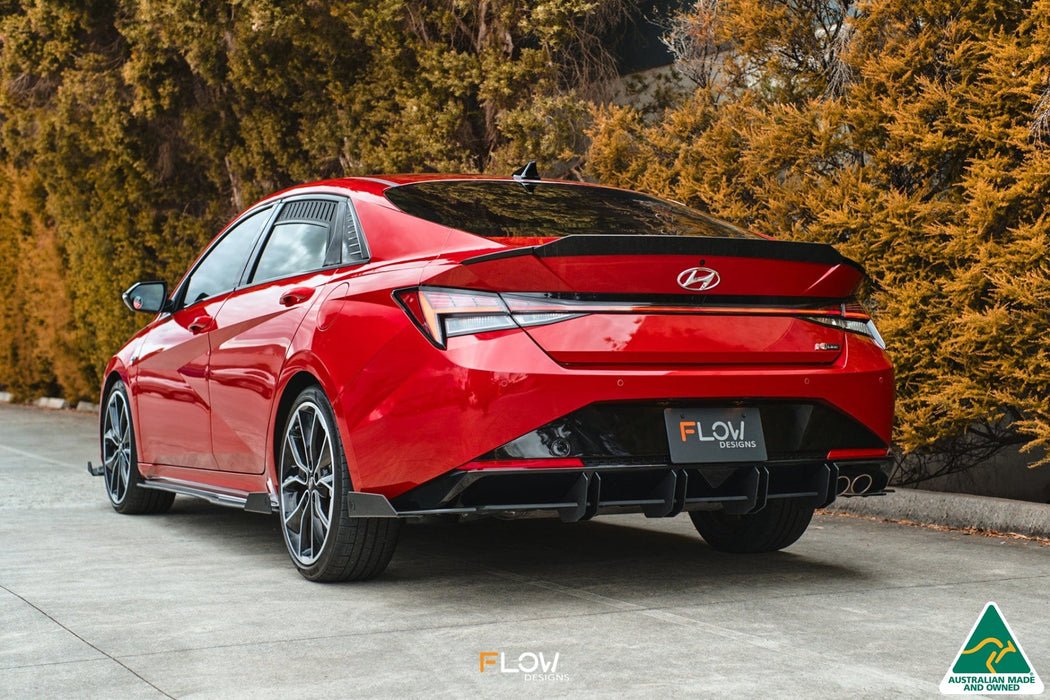 CN7 Elantra N Line Sedan 2020 Rear Spat Winglets (Pair)